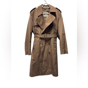 Misty Harbor Brown vintage Trench Coat size 42 (large)